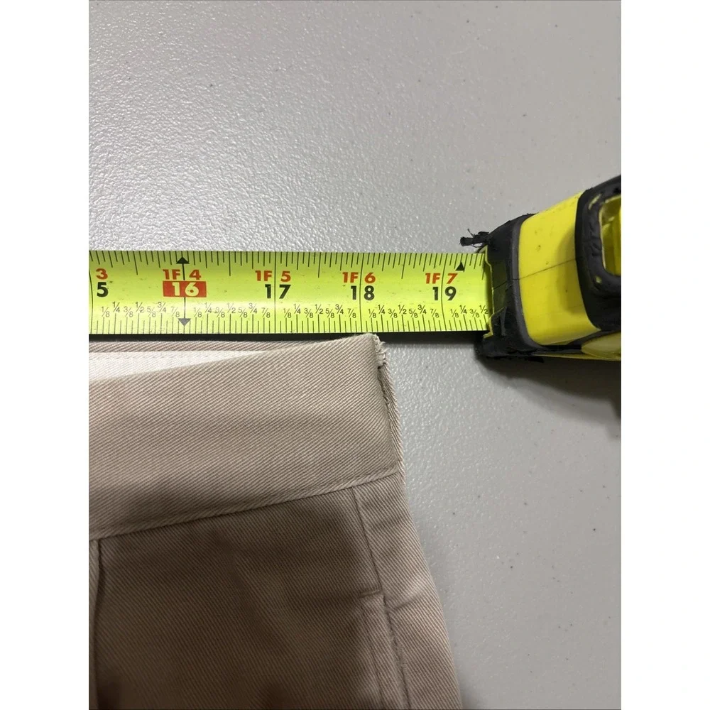 Polo Ralph Lauren Men's Hammond Pant Pleated Size 36X26 Khaki Cotton Y2K Vintage